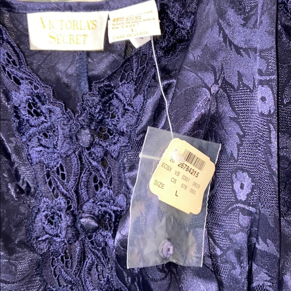 VTG Victorias Secret Lingerie Nightie L Gold Label - Picture 3 of 7